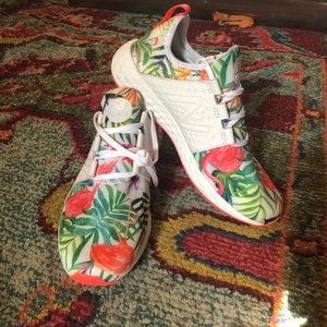 Brand new! Floral new balance sneakers